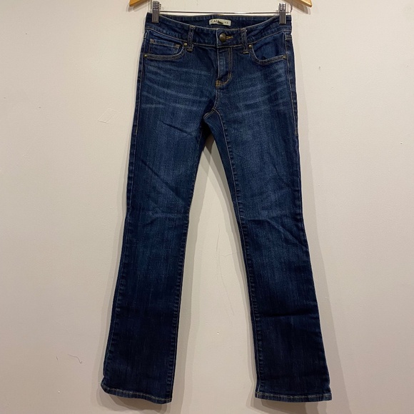 Cabi 967R Dark Wash Low Rise Bootcut Western Jeans Size 2 - Picture 1 of 3